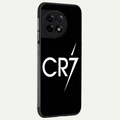  CR7 Elite Strike back cover For OnePlus 11R slim fit glass case with vibrant aesthetic design