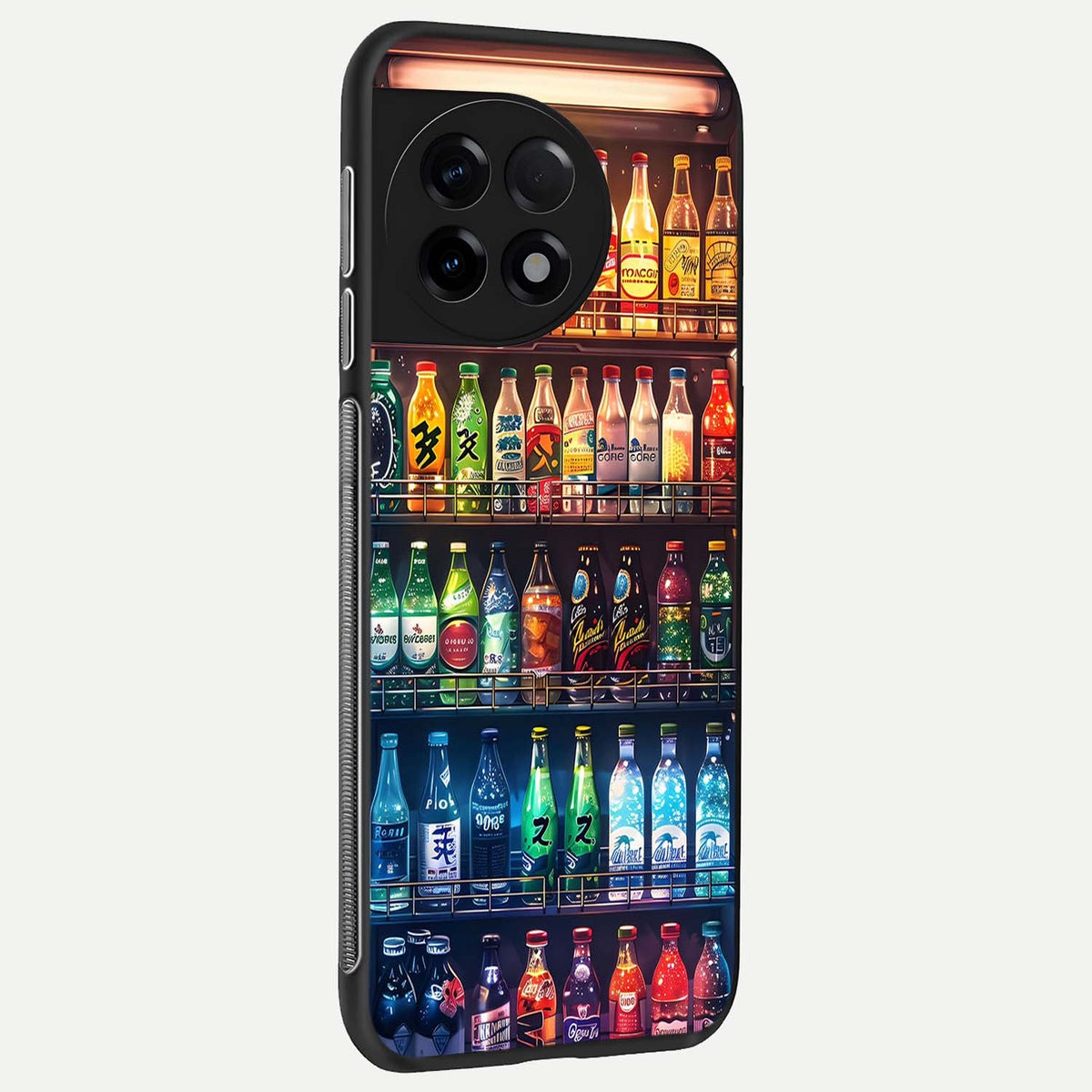  Colorfull Tree back cover For OnePlus 11R slim fit glass case with vibrant aesthetic design