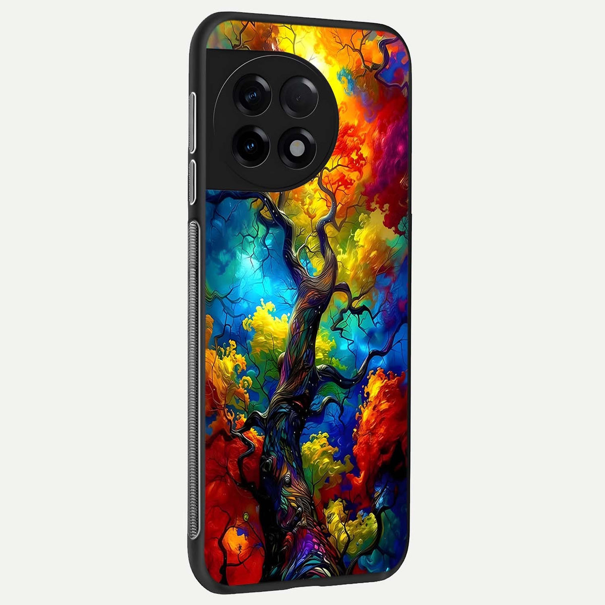  Colorful Soda Bottles back cover For OnePlus 11R slim fit glass case with vibrant aesthetic design
