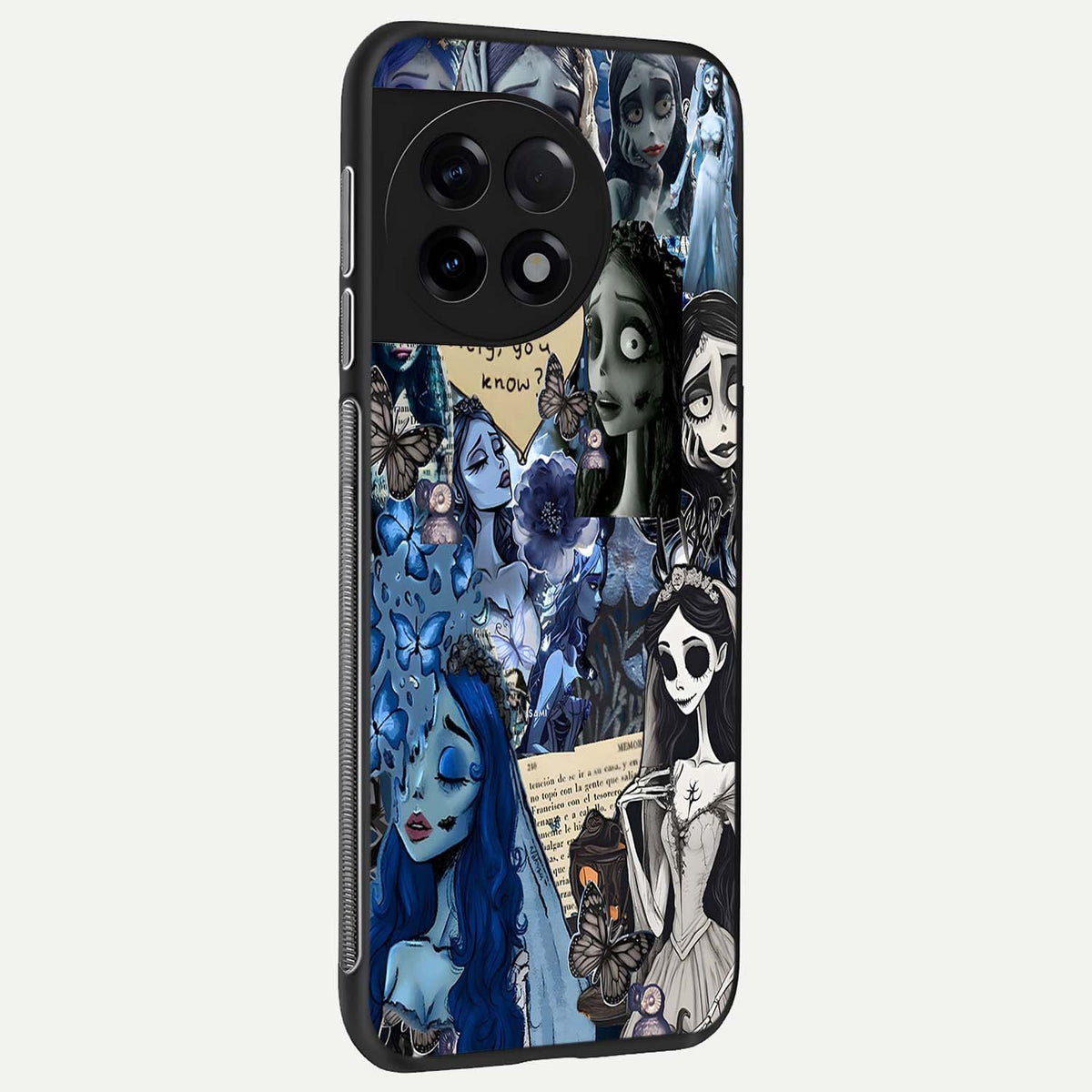  Corpse Bride Posters back cover For OnePlus 11R slim fit glass case with vibrant aesthetic design