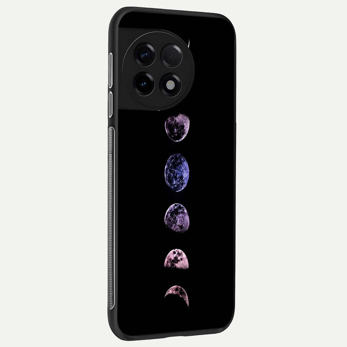  Crimson All Planets back cover For OnePlus 11R slim fit glass case with vibrant aesthetic design