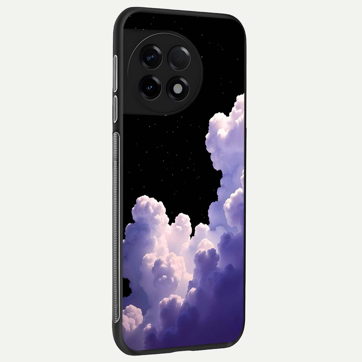  Starlit Night Whispers back cover For OnePlus 11R slim fit glass case with vibrant aesthetic design