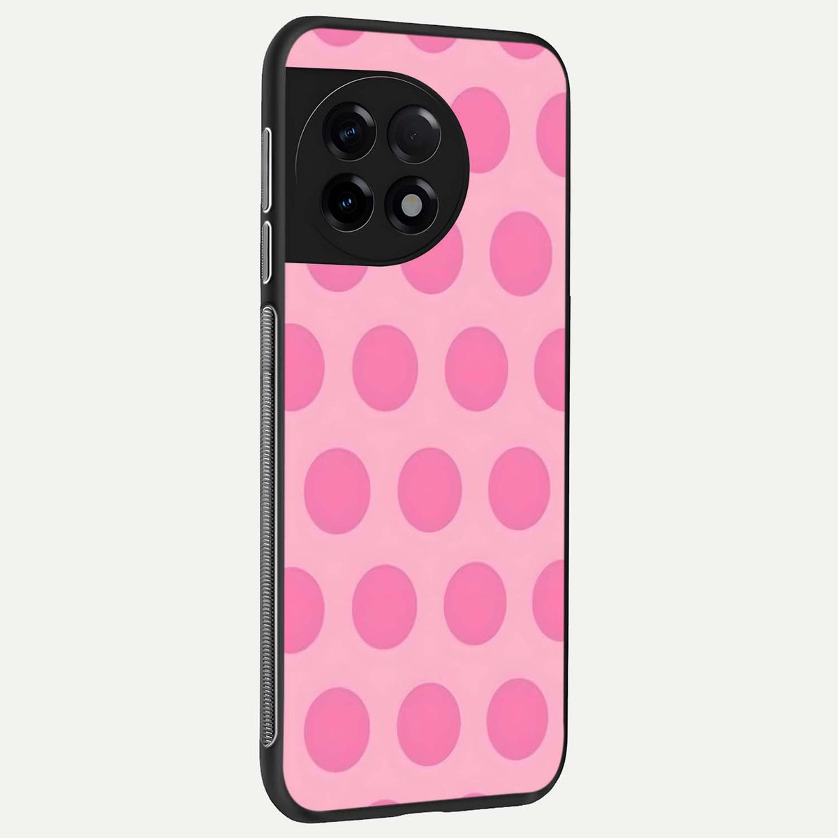  Sweet Dot Dreams back cover For OnePlus 11R slim fit glass case with vibrant aesthetic design