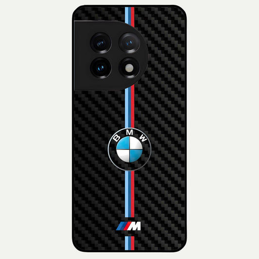  BMW Pattern Glass Case For OnePlus 11 back cover – full design glossy printed glass finish