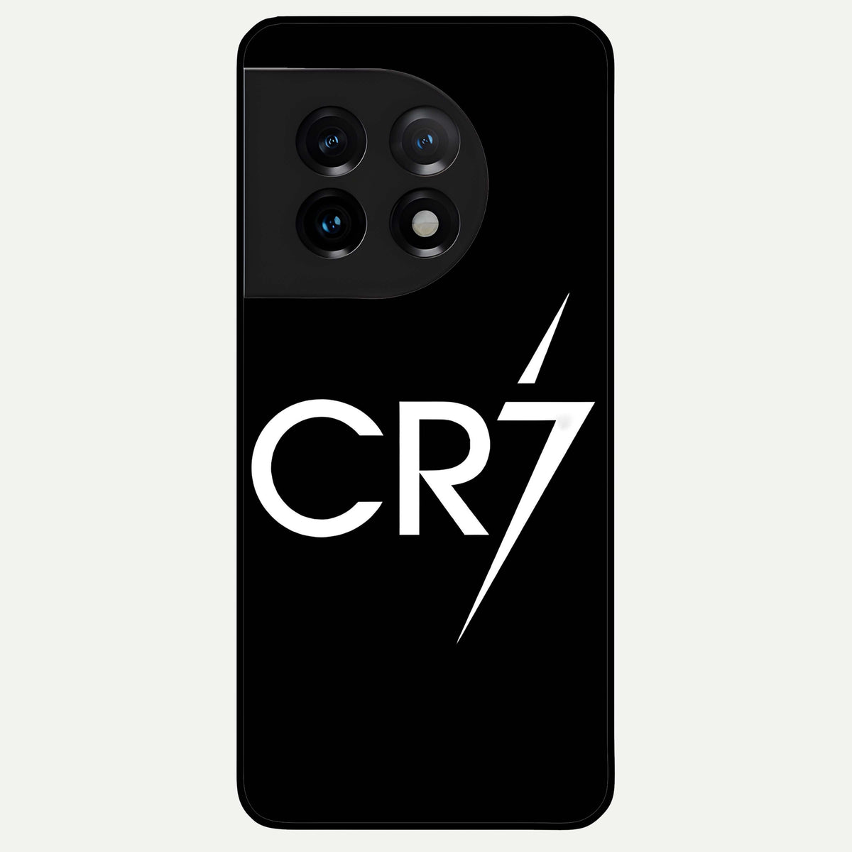  CR7 Elite Strike Glass Case For OnePlus 11 back cover – full design glossy printed glass finish