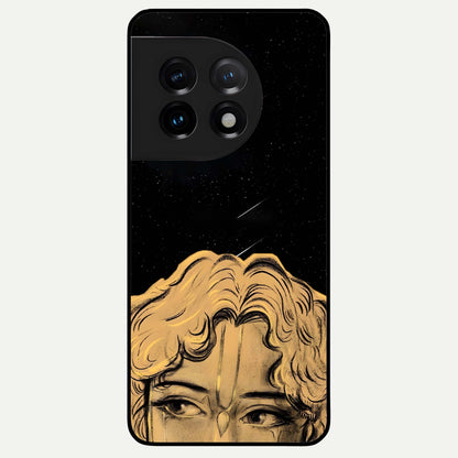  Celestial Gods Plan Glass Case For OnePlus 11 back cover – full design glossy printed glass finish