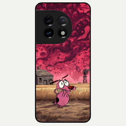 Courage Under Sky Glass Case For OnePlus 11 back cover – full design glossy printed glass finish