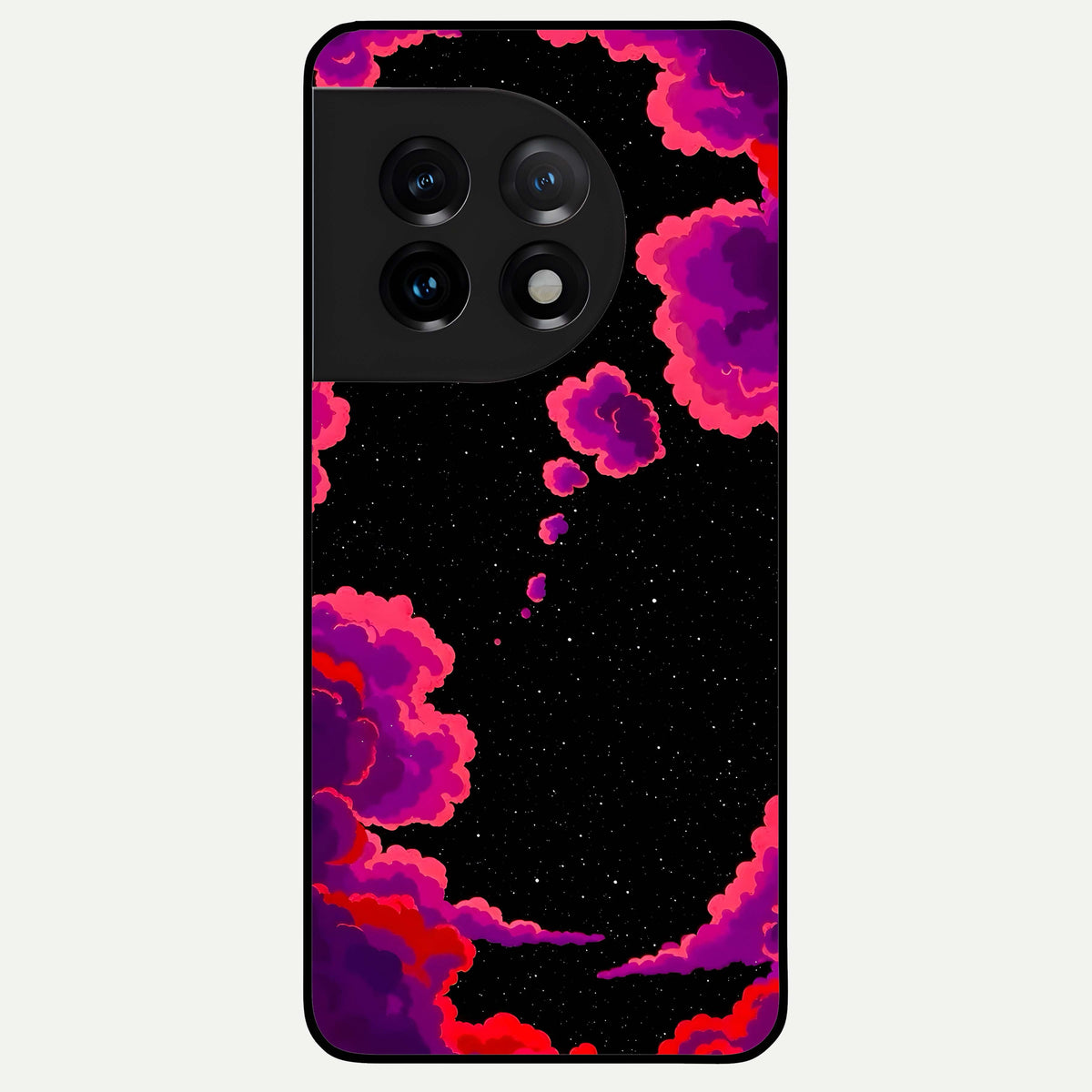  Galaxy Dream Frame Glass Case For OnePlus 11 back cover – full design glossy printed glass finish