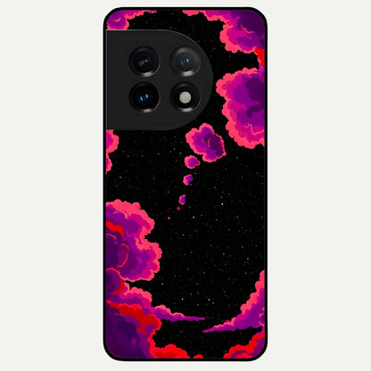  Galaxy Dream Frame Glass Case For OnePlus 11 back cover – full design glossy printed glass finish
