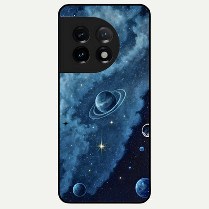  Galaxy Dream Space Glass Case For OnePlus 11 back cover – full design glossy printed glass finish