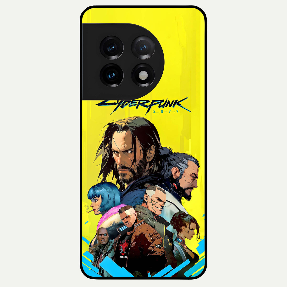  Neon Rebel Genesis Glass Case For OnePlus 11 back cover – full design glossy printed glass finish