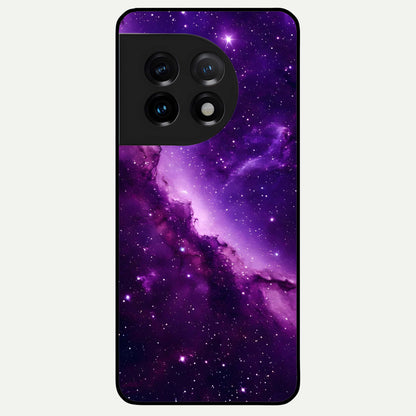  Purple Shade Sky Glass Case For OnePlus 11 back cover – full design glossy printed glass finish