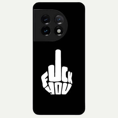  Rebel Mode On Glass Case For OnePlus 11 back cover – full design glossy printed glass finish
