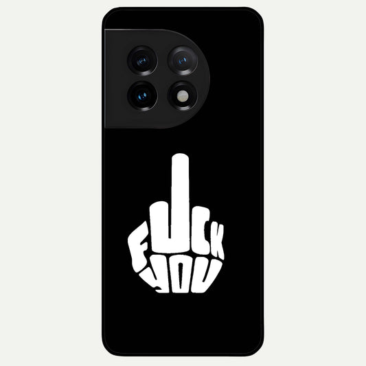  Rebel Mode On Glass Case For OnePlus 11 back cover – full design glossy printed glass finish