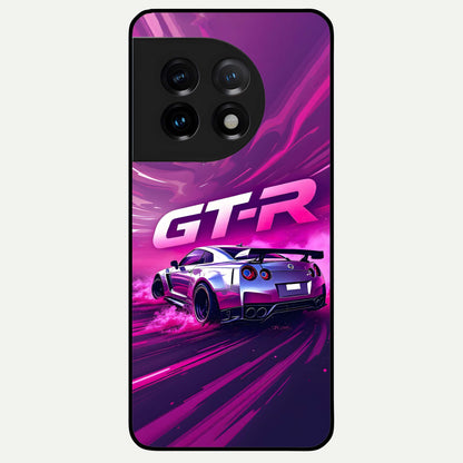  Speed Drift Legend Glass Case For OnePlus 11 back cover – full design glossy printed glass finish