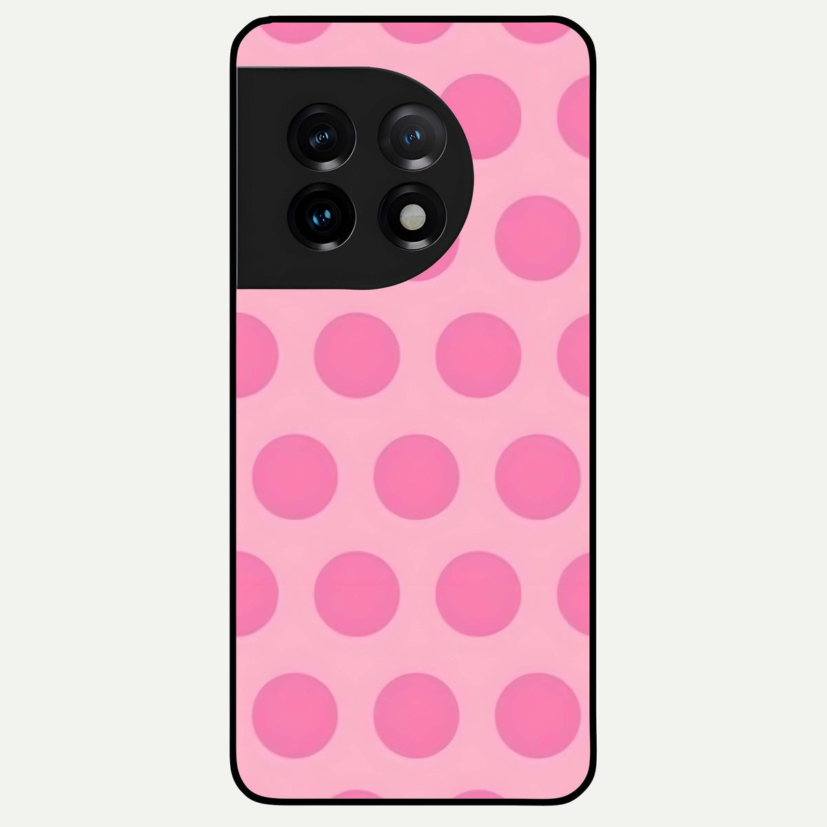  Sweet Dot Dreams Glass Case For OnePlus 11 back cover – full design glossy printed glass finish