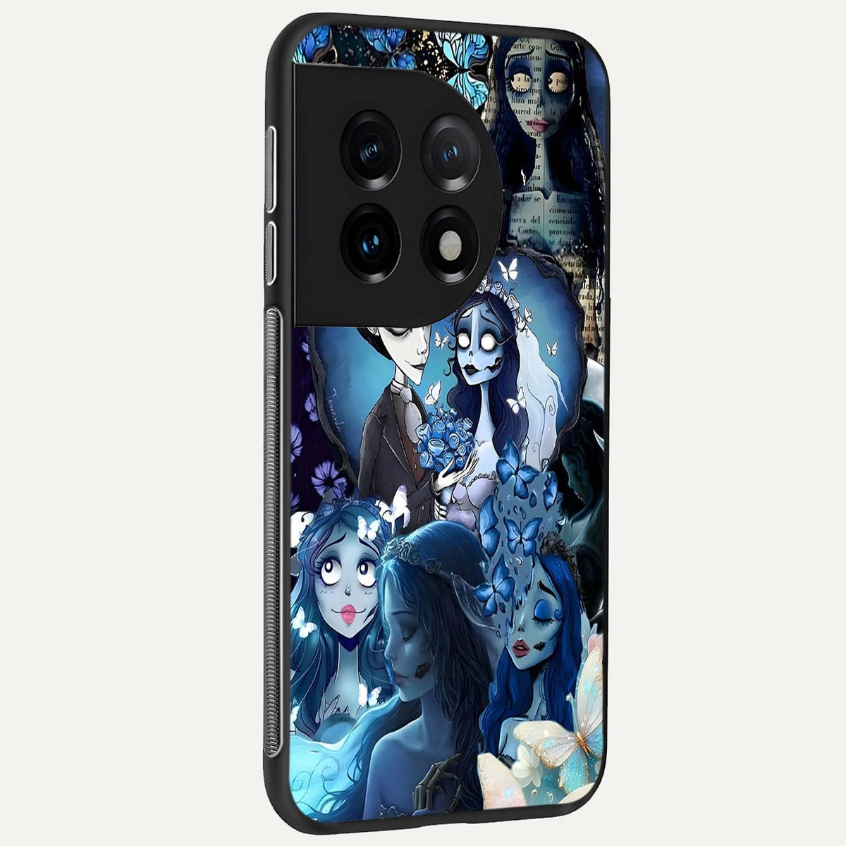  Butterfly Ghost Soul back cover For OnePlus 11 slim fit glass case with vibrant aesthetic design
