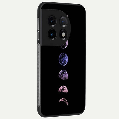  Crimson All Planets back cover For OnePlus 11 slim fit glass case with vibrant aesthetic design