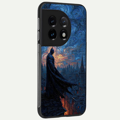  Dark Knight Dusk back cover For OnePlus 11 slim fit glass case with vibrant aesthetic design