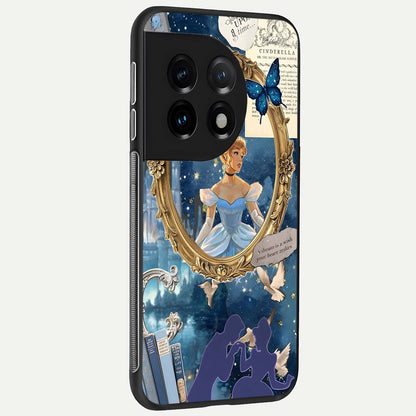  Midnight Queen back cover For OnePlus 11 slim fit glass case with vibrant aesthetic design