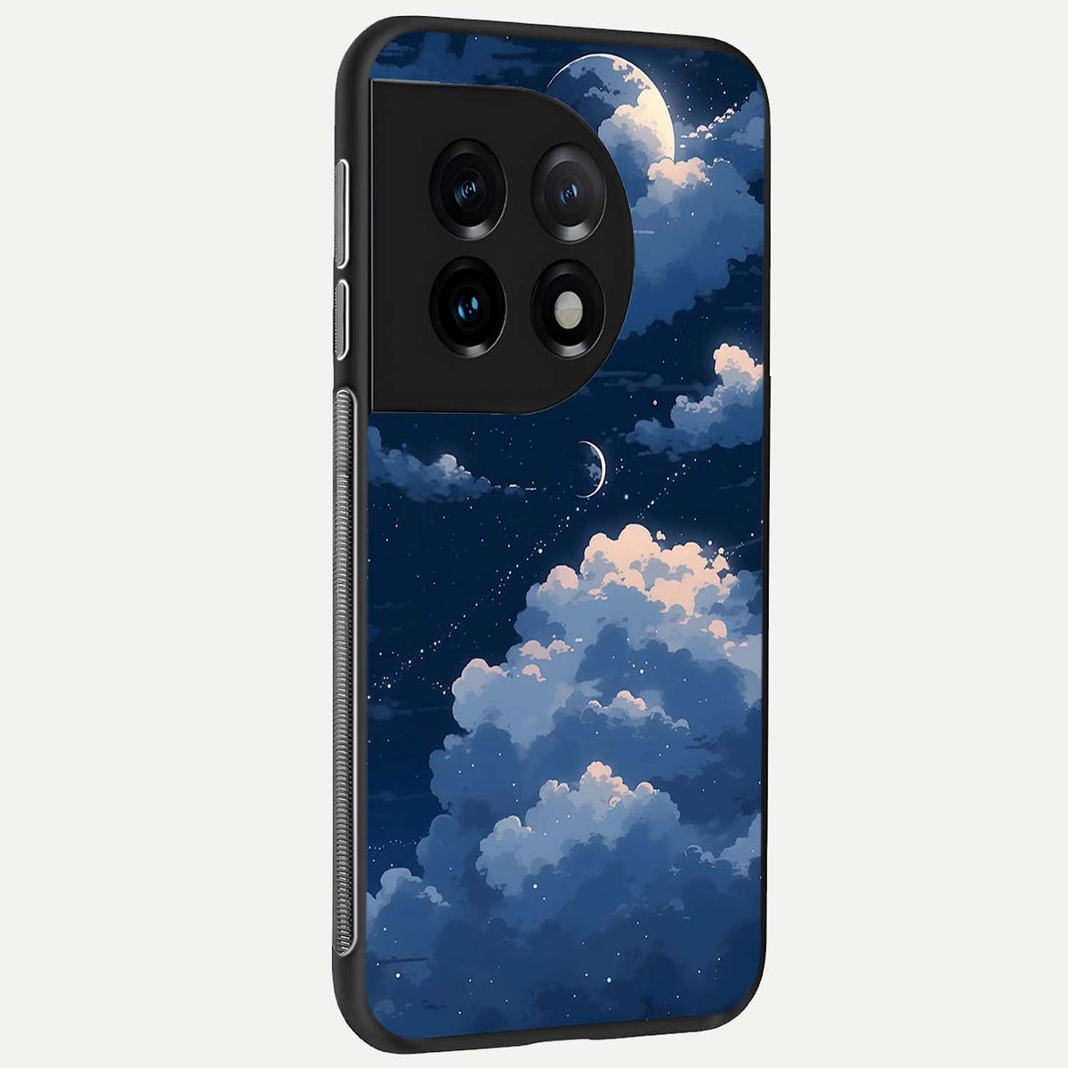  Moon Dream Haze back cover For OnePlus 11 slim fit glass case with vibrant aesthetic design