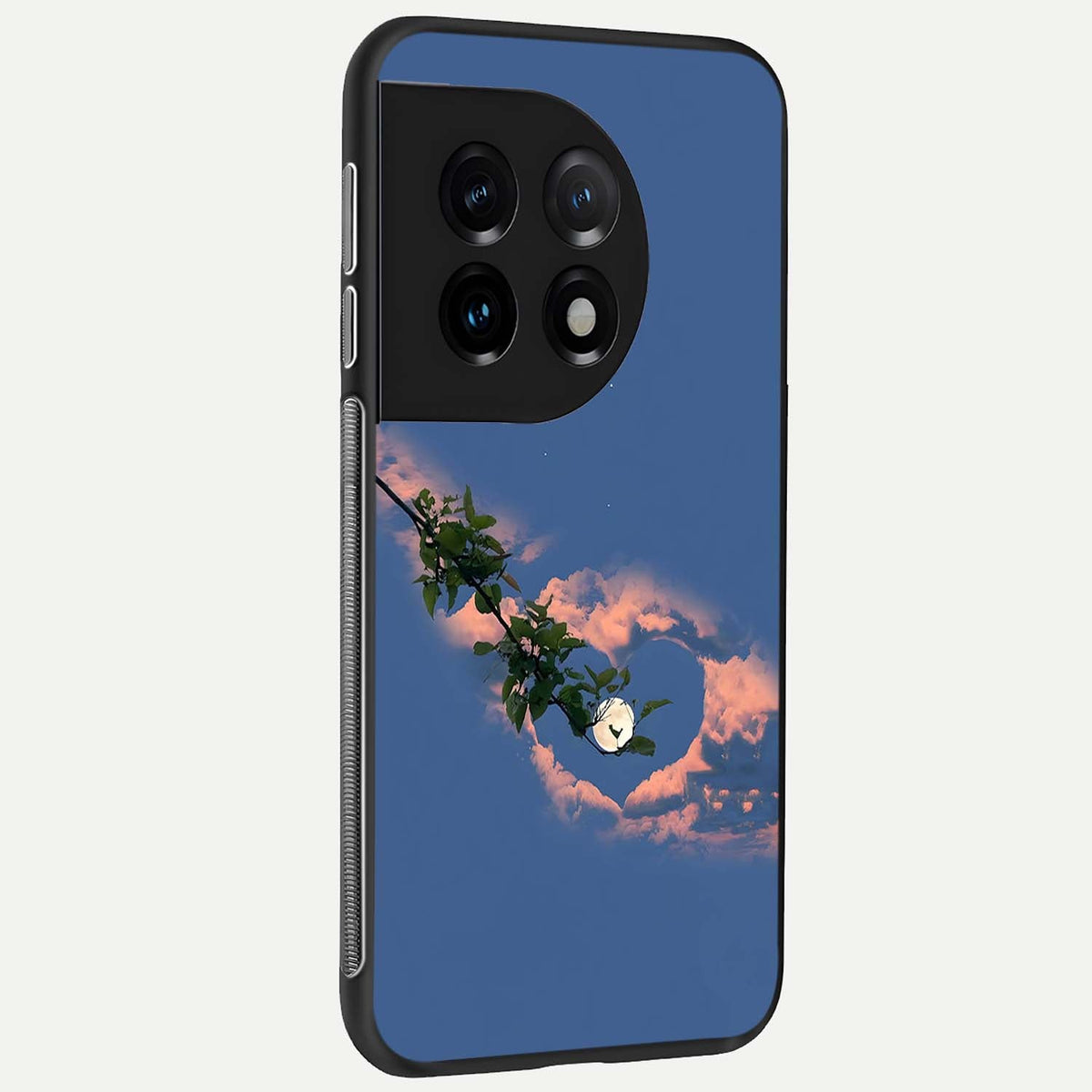  Sky Under Tree back cover For OnePlus 11 slim fit glass case with vibrant aesthetic design