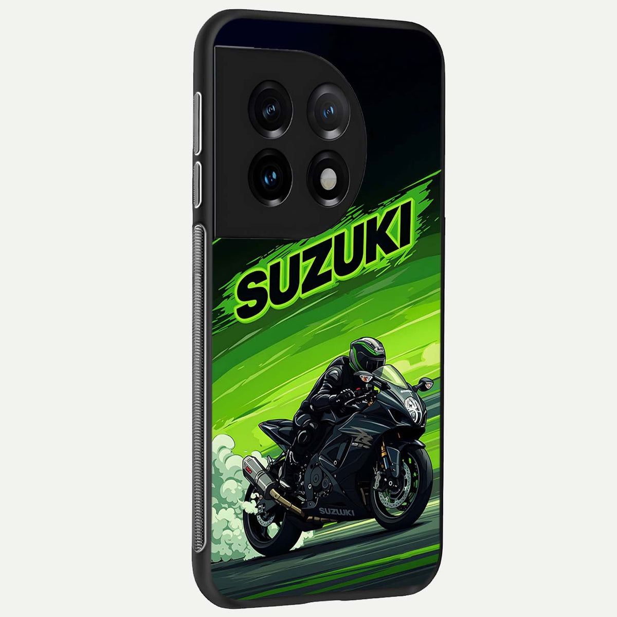  Suzuki Speed Beast back cover For OnePlus 11 slim fit glass case with vibrant aesthetic design