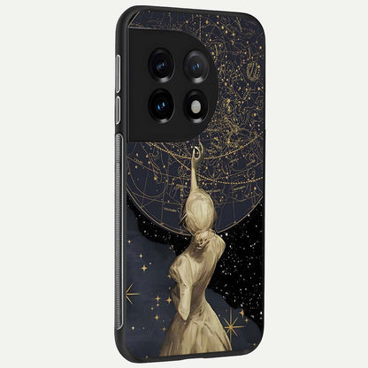  Taylor Swift Girl back cover For OnePlus 11 slim fit glass case with vibrant aesthetic design