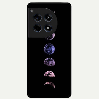  Crimson All Planets Glass Case For OnePlus 12R back cover – full design glossy printed glass finish