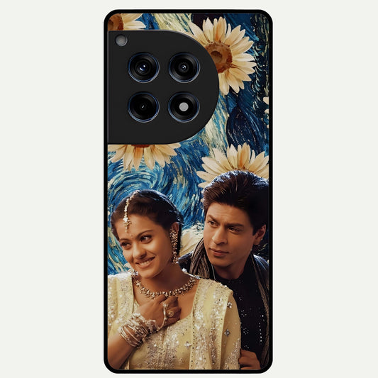  Eternal Love Story Glass Case For OnePlus 12R back cover – full design glossy printed glass finish