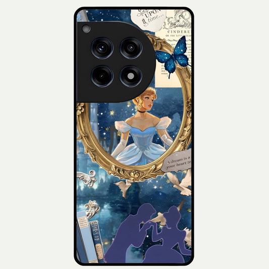 Midnight Queen Glass Case For OnePlus 12R back cover – full design glossy printed glass finish