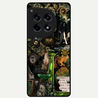  Mystic Woods Secret Glass Case For OnePlus 12R back cover – full design glossy printed glass finish