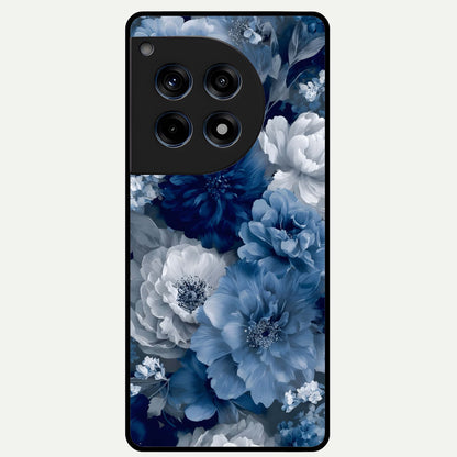  Royal Bloom Garden Glass Case For OnePlus 12R back cover – full design glossy printed glass finish