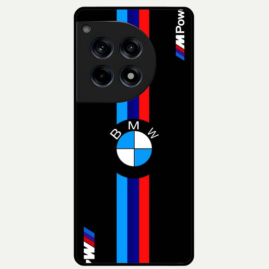  Turbo BMW Beast Glass Case For OnePlus 12R back cover – full design glossy printed glass finish
