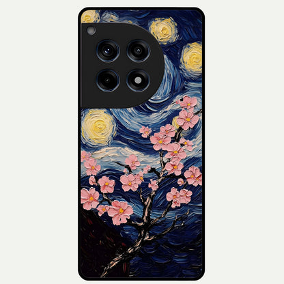  Van Gogh Scenery Glass Case For OnePlus 12R back cover – full design glossy printed glass finish