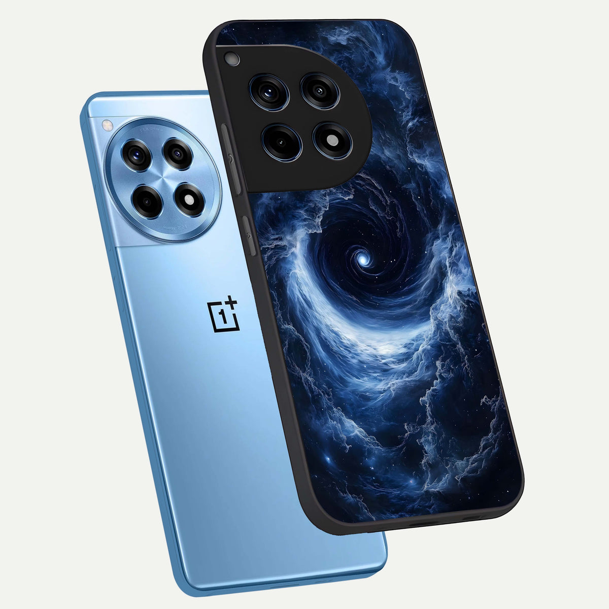  Stunning Galaxy phone case For OnePlus 12R showing premium glass back cover with detailed artwork