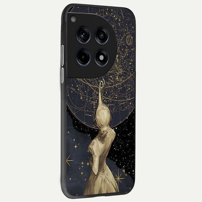  Taylor Swift Girl back cover For OnePlus 12R slim fit glass case with vibrant aesthetic design