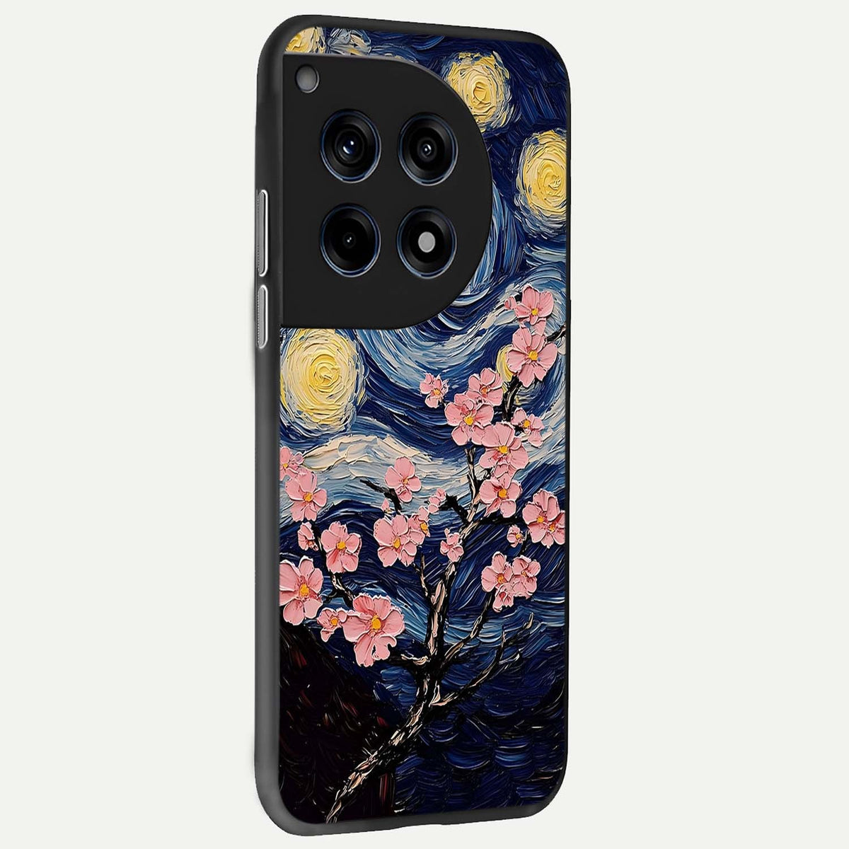  Van Gogh Scenery back cover For OnePlus 12R slim fit glass case with vibrant aesthetic design