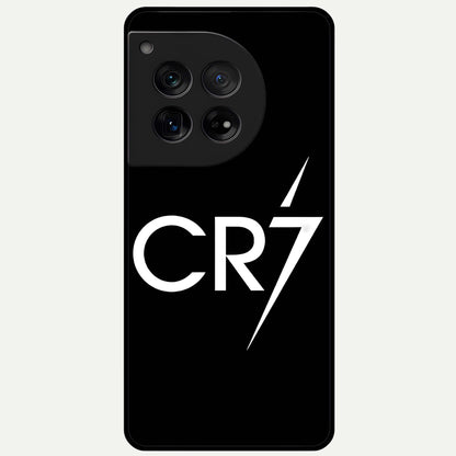  CR7 Elite Strike Glass Case For OnePlus 12 back cover – full design glossy printed glass finish