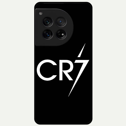  CR7 Elite Strike Glass Case For OnePlus 12 back cover – full design glossy printed glass finish