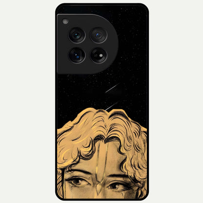  Celestial Gods Plan Glass Case For OnePlus 12 back cover – full design glossy printed glass finish