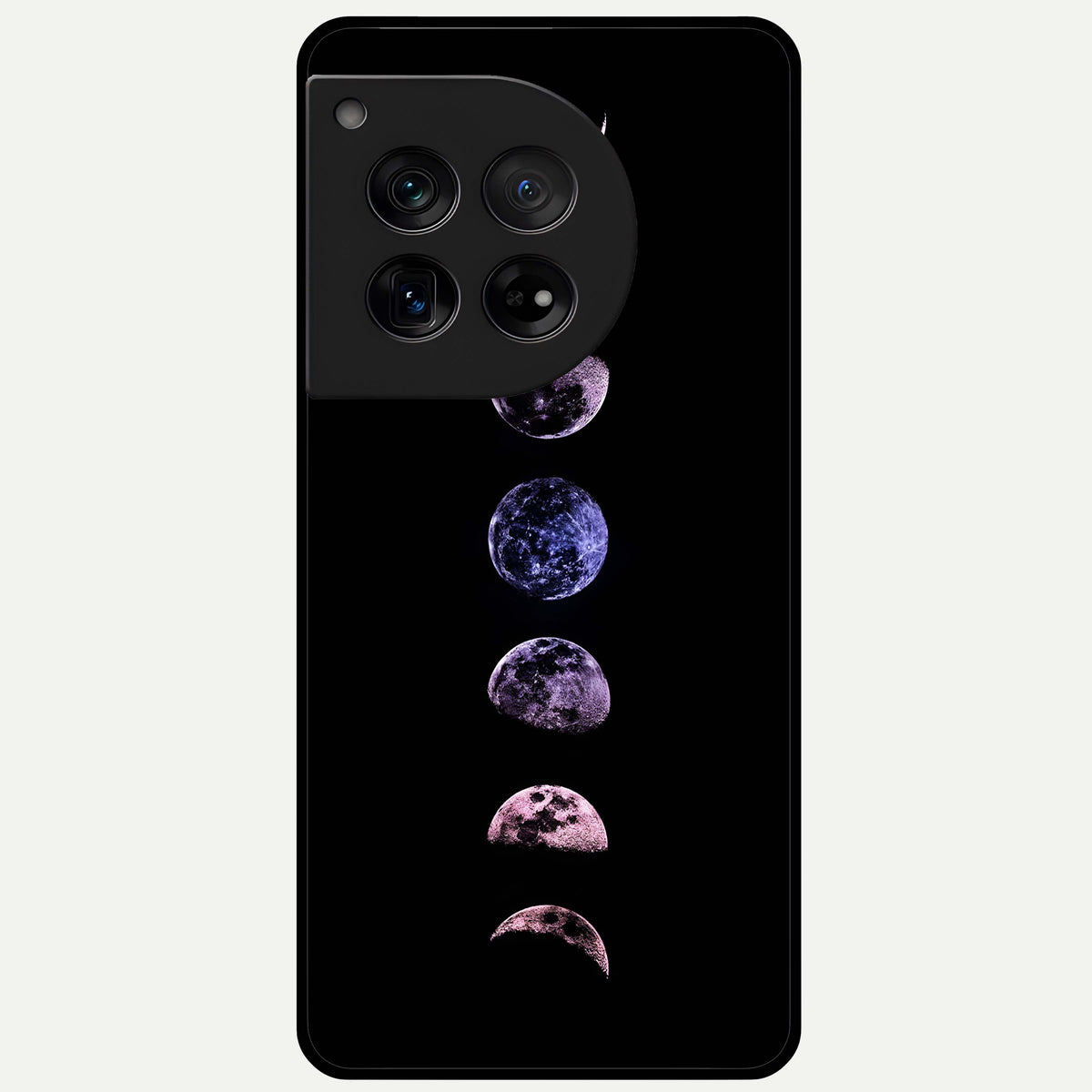  Crimson All Planets Glass Case For OnePlus 12 back cover – full design glossy printed glass finish