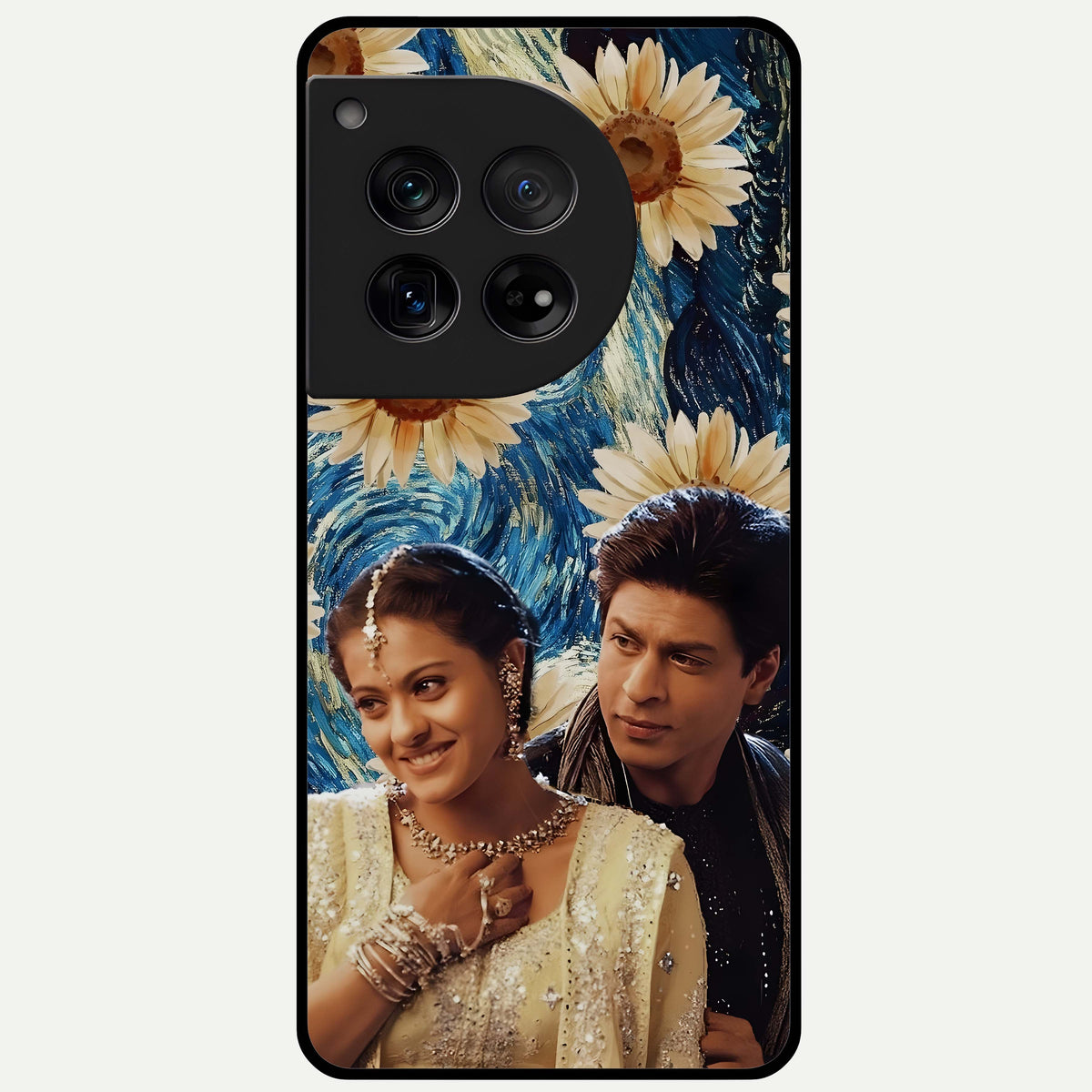  Eternal Love Story Glass Case For OnePlus 12 back cover – full design glossy printed glass finish