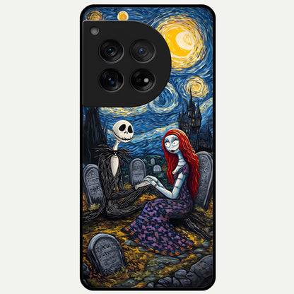  Eternal Night Love Glass Case For OnePlus 12 back cover – full design glossy printed glass finish