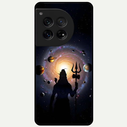  Galactic Shiva Vision Glass Case For OnePlus 12 back cover – full design glossy printed glass finish