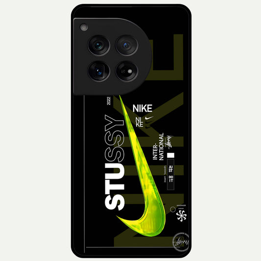  Neon Street Edition Glass Case For OnePlus 12 back cover – full design glossy printed glass finish