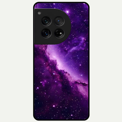  Purple Shade Sky Glass Case For OnePlus 12 back cover – full design glossy printed glass finish