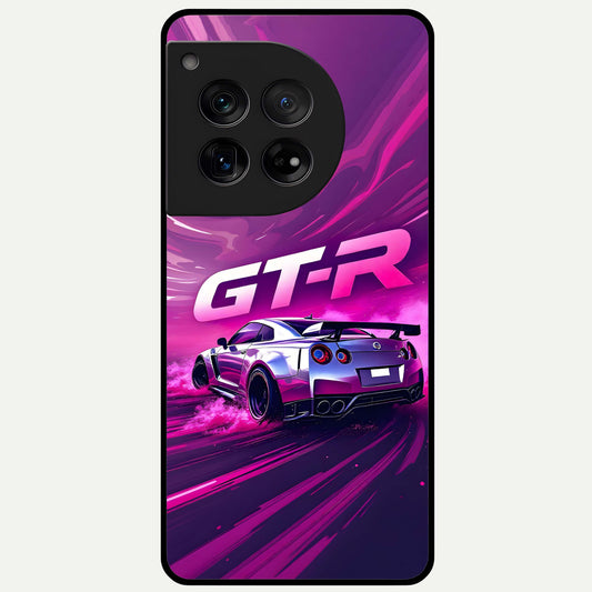  Speed Drift Legend Glass Case For OnePlus 12 back cover – full design glossy printed glass finish