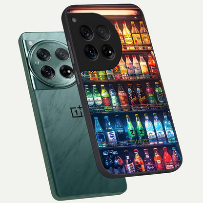  Colorfull Tree phone case For OnePlus 12 showing premium glass back cover with detailed artwork