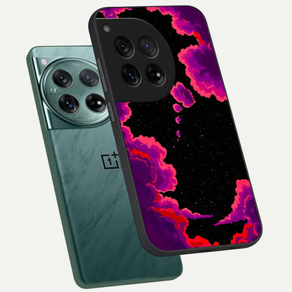  Galaxy Dream Frame phone case For OnePlus 12 showing premium glass back cover with detailed artwork